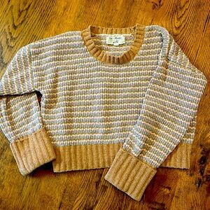 Girls crop sweater